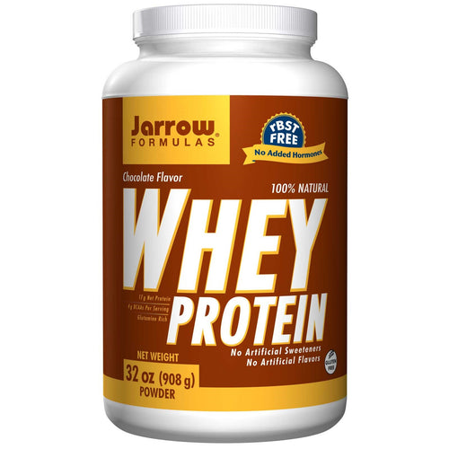 Jarrow Formulas, 100% Natural Whey Protein, Chocolate, 32 oz