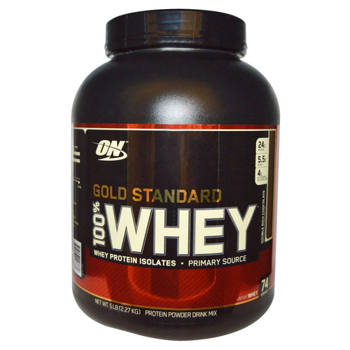 Optimum Nutrition, Gold Standard, 100% Whey, Double Rich Chocolate