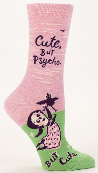 Cute, But Psycho Women's Crew Socks
