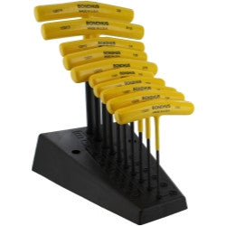 Hex Wrench Set, 10 Pieces, 3/32
