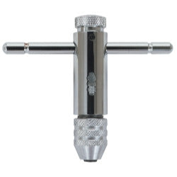 T-Handle Ratcheting Tap Wrench, 0 to 1/4