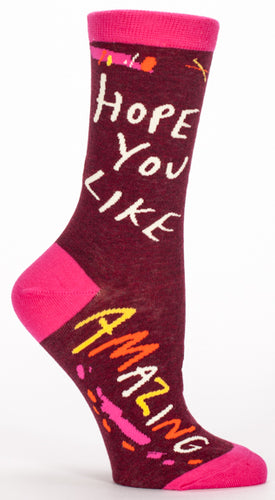 Hope You Like Amazing Women's Crew Socks