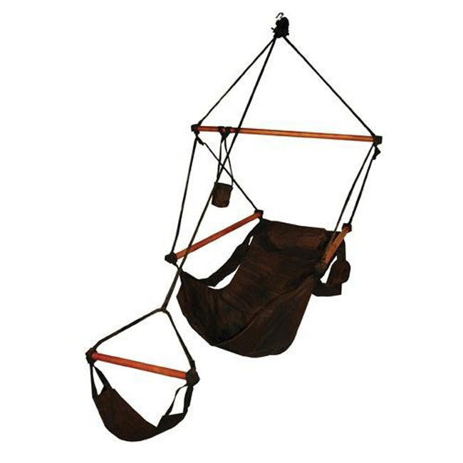Hammaka Original Outdoor/Patio/Lawn & Garden Hammocks Swing Hanging Air Chair With Pillow & Drink Holder