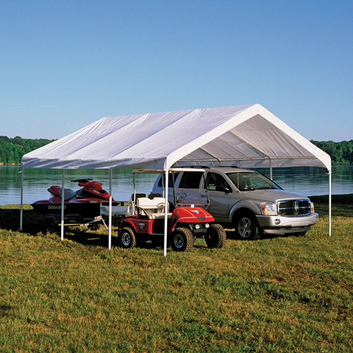 ShelterLogic 18x20 Canopy White Replacement Cover for 2
