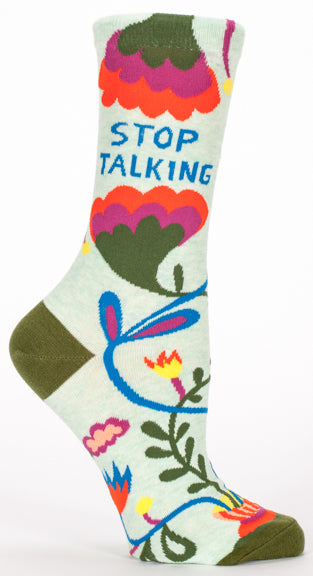 Stop Talking Women's Crew Socks